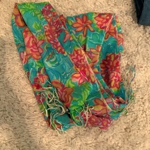 Lilly Pulitzer scarf, EUC